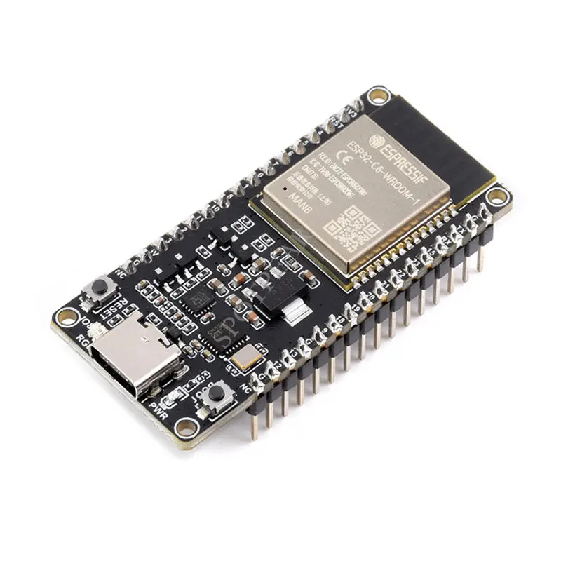 ESP32-C6-1-N8 Microcontroller Module WiFi 6 Development Board 160MHz Single Core Processor