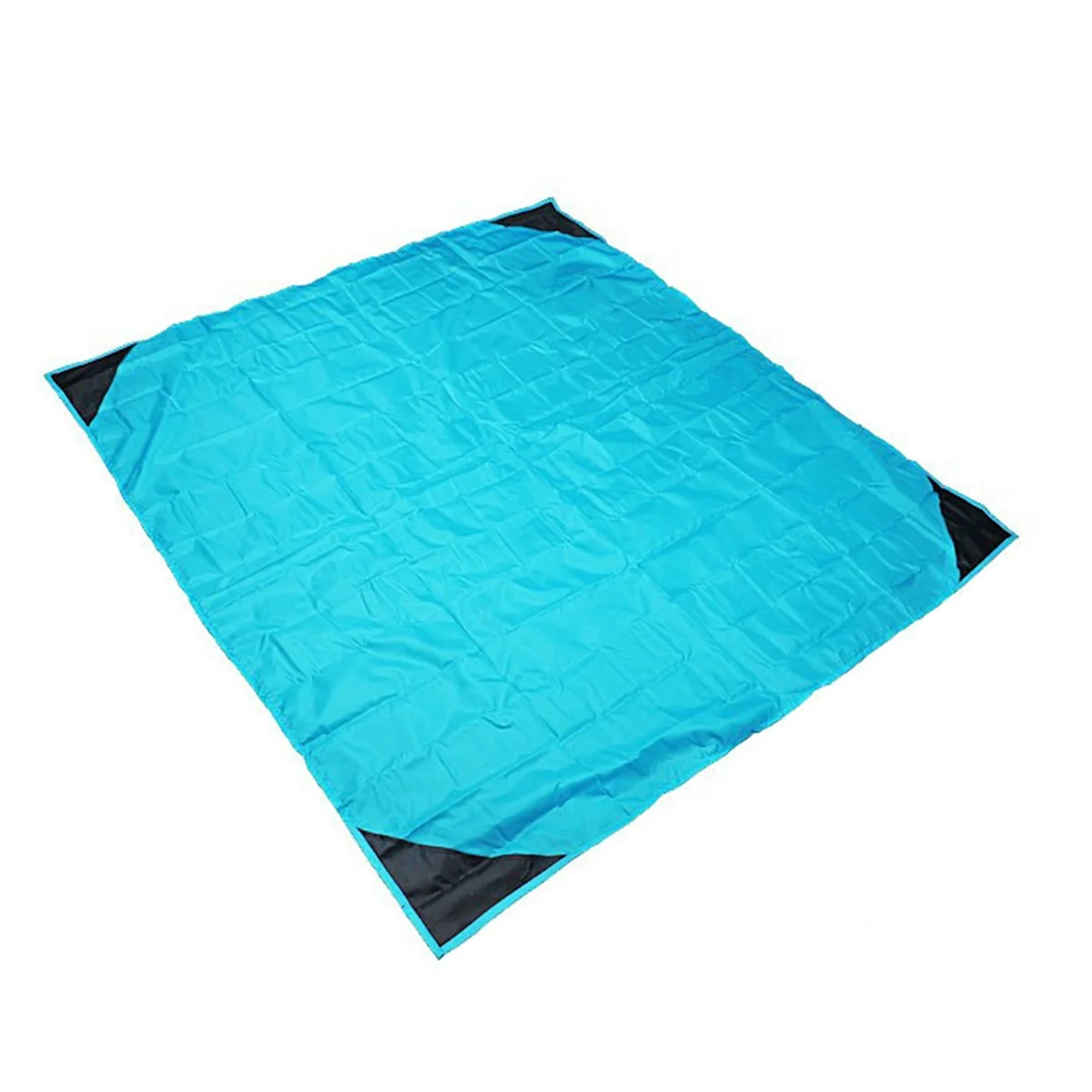 

Pocket Camping Blanket Blue Waterproof Lightweight Outdoor Picnic Blanket Portable Nylon Beach Mat Water Resistant