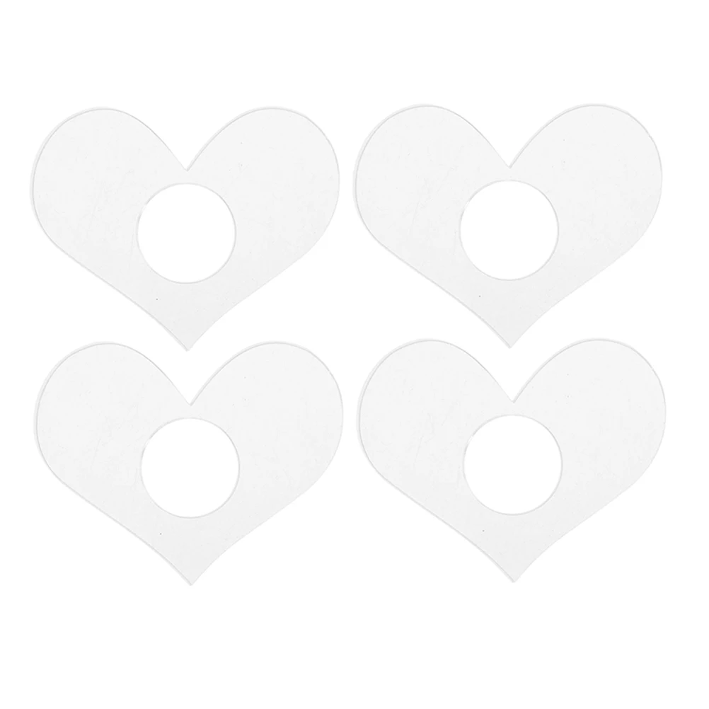 

4 Pcs Heart-shaped Thumb Bookmark Page Holder for Reading Holders Lovers Present Weight Finger Accessories Ring