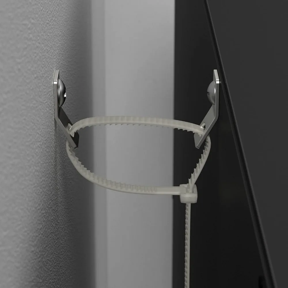 Universal Tall 5 Shelf Bookcase in Black