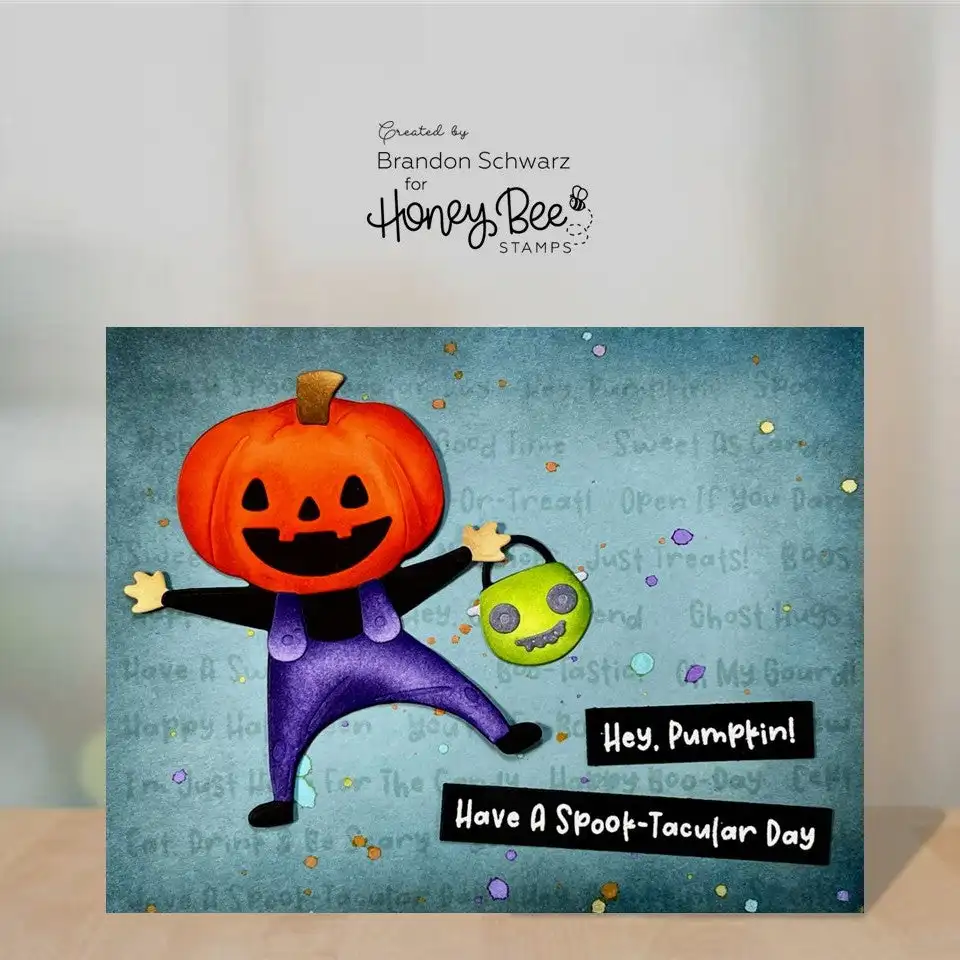 September 2o26 New Honeycomb Hexies Framed in Fall Harvest Blooms Halloween Metal Cutting Dies Stamps for DIY Handmade Scrapbook view 5