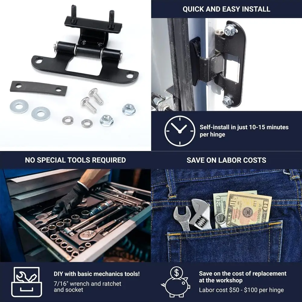 

Сменный комплект дверных петель Challenger ST Service Body для моделей тока 2012 года — аксессуары для тяжелых грузовиков