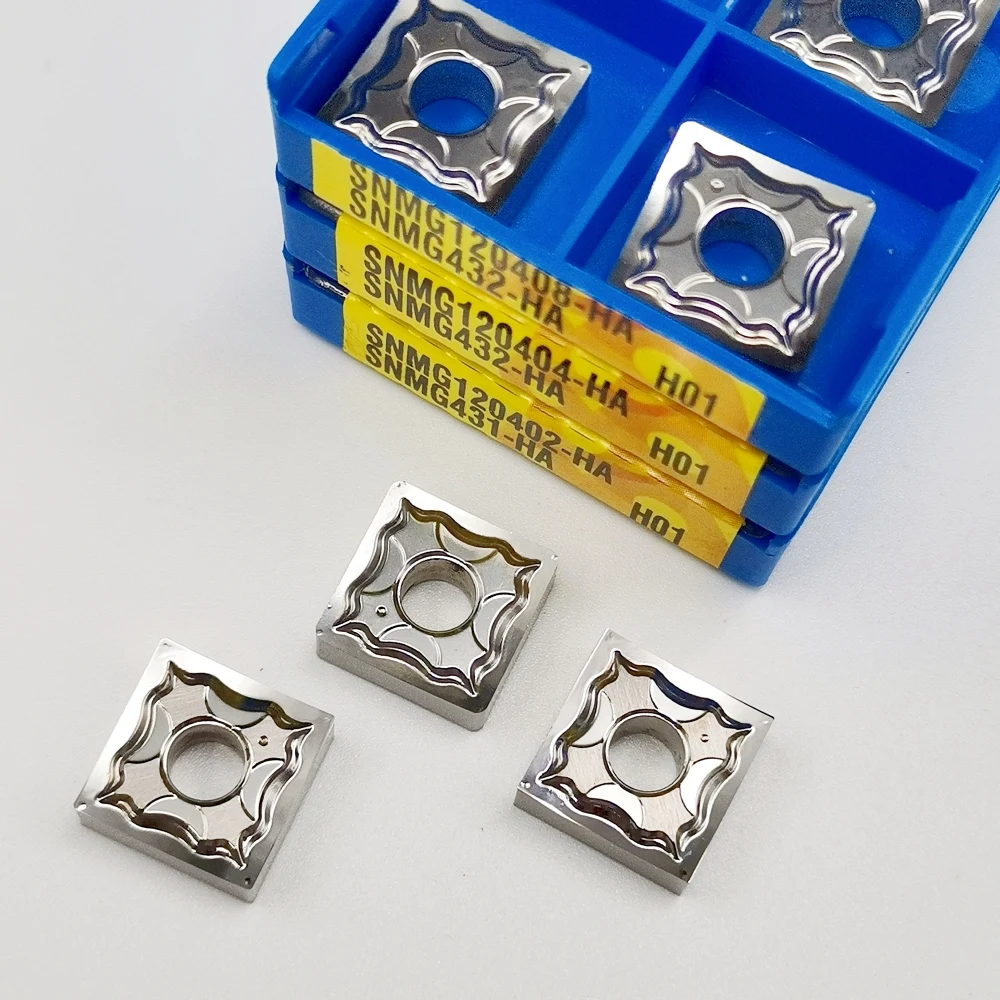 

SNMG120402 SNMG120404 SNMG120408 Токарный инструмент с ЧПУ с твердосплавной вставкой для алюминиевой стали и металла Токарный станок SNMG120402 120404 120408