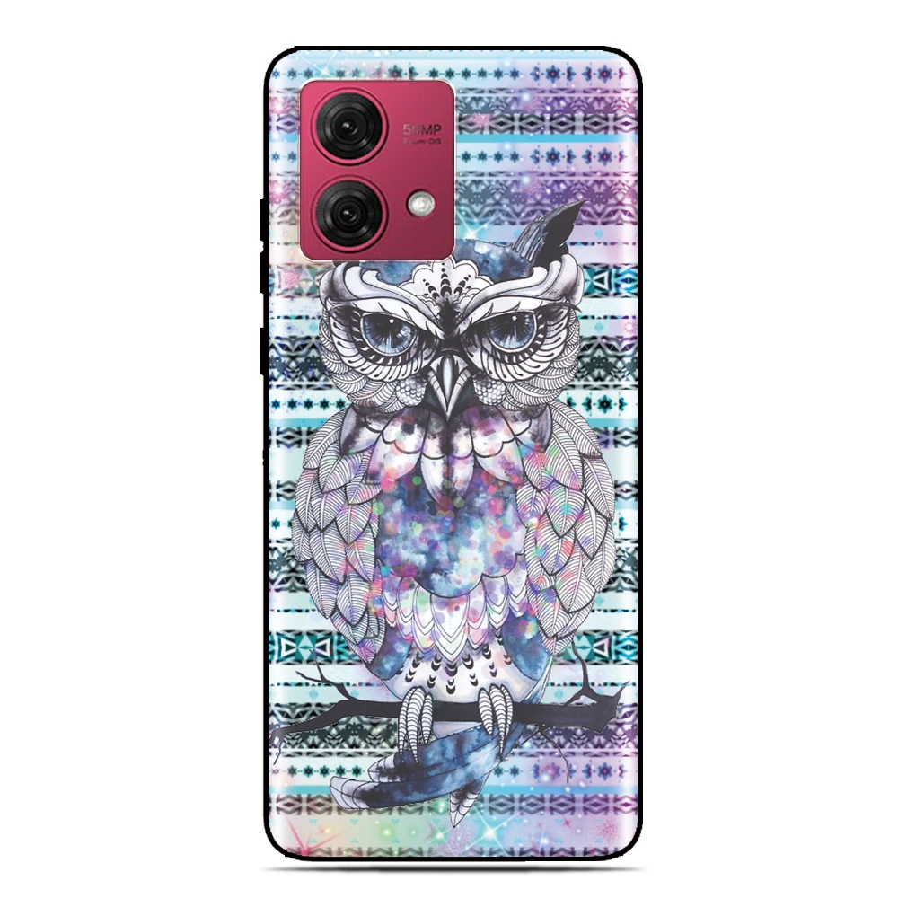 Owl Animal Phone Case For Motorola Moto G86 G54 G8 Lite G7 G15 Power G56 G85 G04 G05 G13 G14 G22 G23 G24 G30 G20 G10 Cover - Image 5