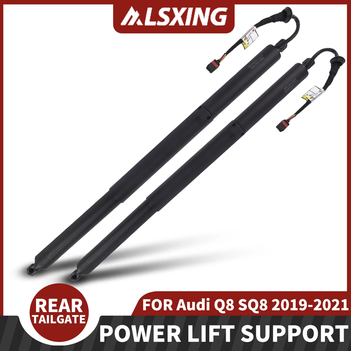 Electric Tailgate Gas Struts, Power Lift Support, for Audi Q8, SQ8 3.0L 4.0L 2019-2021, 4M8827851