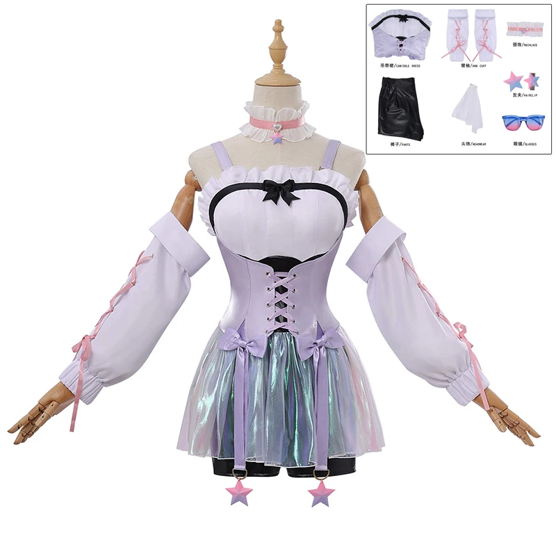 Disfraz de NIKKE, la diosa de la victoria, disfraz de Dorothy para mujer, vestido de escenario, trajes de juego de rol para fiesta de Carnaval y Halloween