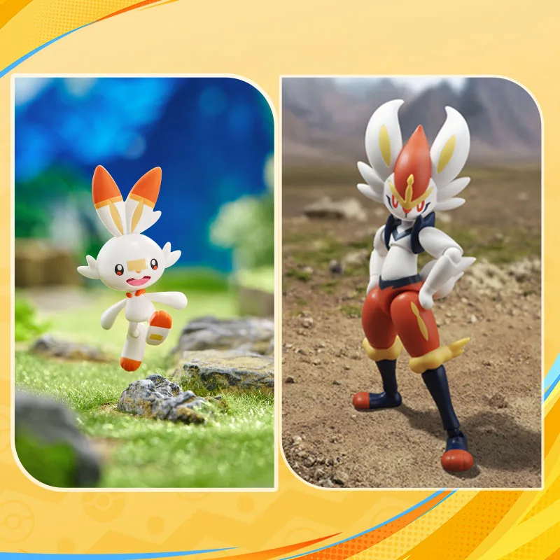 BLOKEES POKEMON Mewtwo Pikachu Snorlax Lucario Cinderace Charizard Klassische Spezialeffekt-Accessoires Actionfigur Spielzeug Geschenk – Detail 33