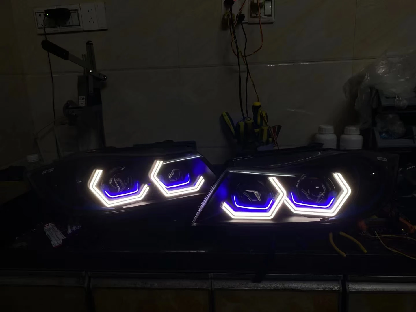 Personalized Customized Headlight Upgrade Modification Suitable for BMW E90 E60 F10 E70 E71 E66 E65 E84