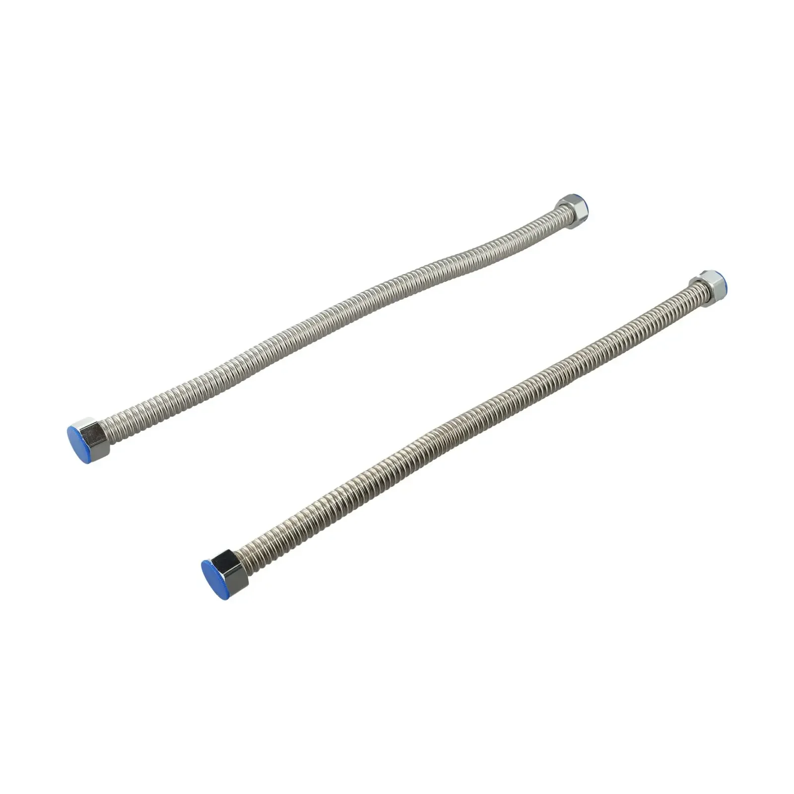 

2 упаковки 34-дюймового гибкого гофрированного соединительного шланга из нержавеющей стали для газовых водонагревателей и настенных котлов