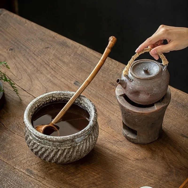 Japanese style tea spoon tea ceremony bamboo water ladle bamboo tea spoon bamboo tea set accessories long style