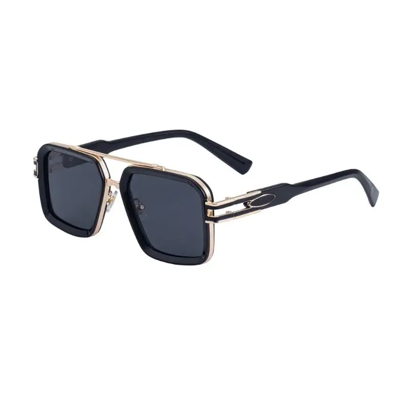 39BB Elegant Square Frame Sunglasses High Strength Lens UV400 Protections Eyewear