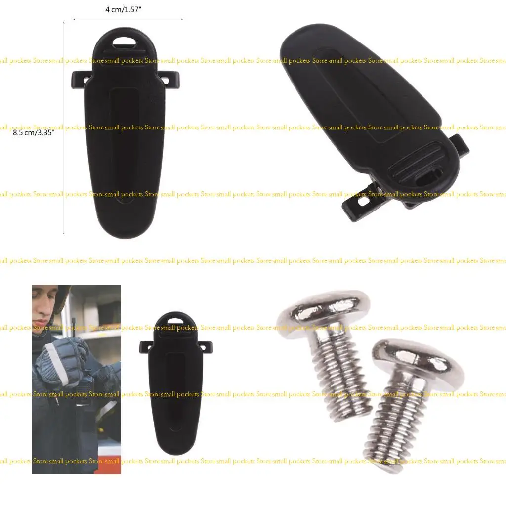 R1WD Belt kokoh klip walkie walkie talkie Accessories untuk TK3360 TK3173 TK-3170 TK3160