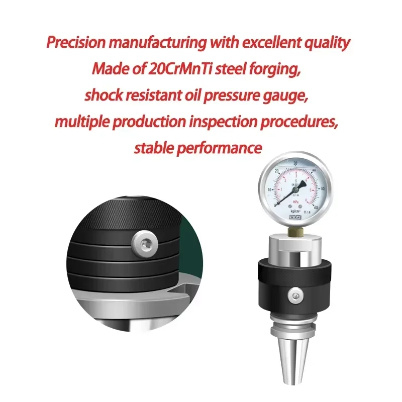 Machining Center Spindle Tension Tester BT30/BT40/BT50 Spindle Tension Tester IS0 Machine Tool Force Gauge Testing Tool Spindle