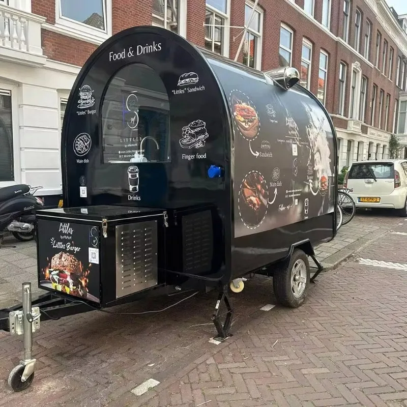 Multifunctional Coffee Food Trailer Food Cart Ice Cream Mini Catering Food Truck USA Standard Professional CE and DOT Approved