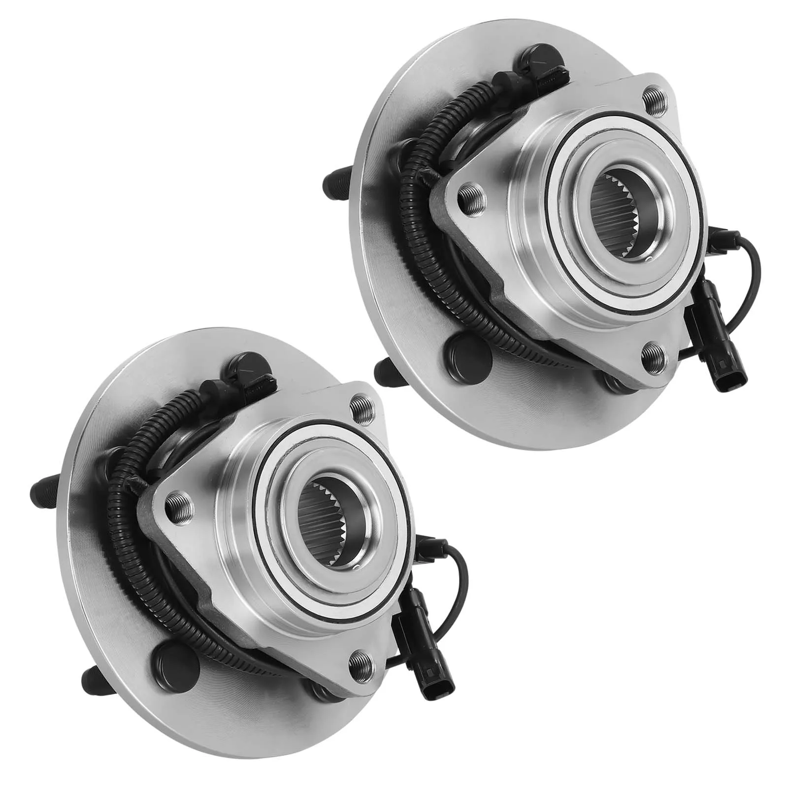 Front Wheel Bearings and Hubs For Ram 1500 Classic 2019-2022 515151 4779829AD