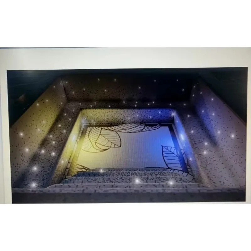 RGB Pool Light Emitting Diode Fiber Optic Star Pool Light Wodoodporny