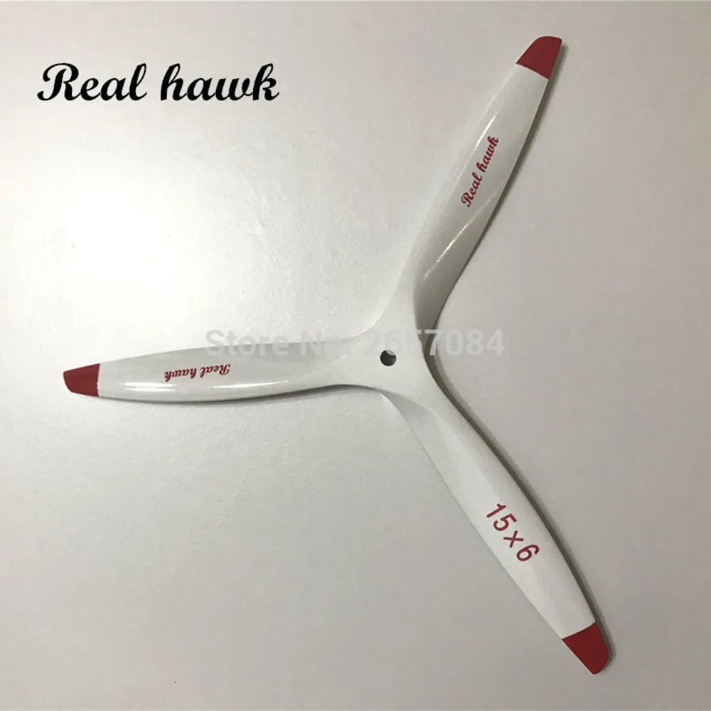 3 Blade 20x6/20x8/20x10/20x12 CCW or CW White Wooden Propeller High Quality For Scale RC Gas Airplane Model RC parts