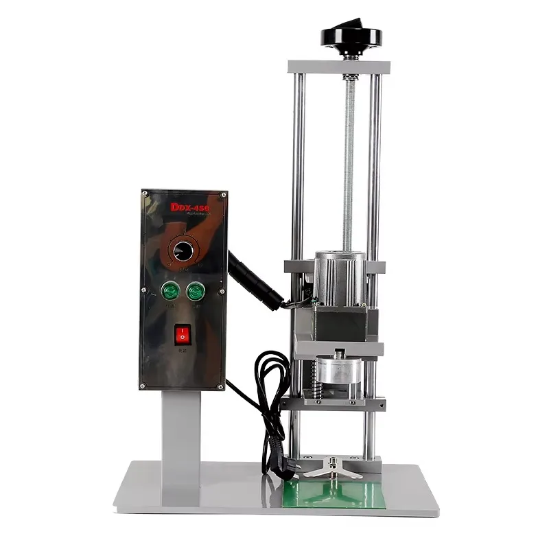 

Handheld Automatic Capping Machine Electric Glass Bottles Cap Sealing Machine Portable Adjustable For Capper Cosmetic Packaging
