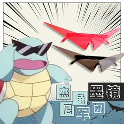 Anime Tengen Toppa Gurren-Lagann Cosplay Kamina Glasses Funny Handsome Sunglasses Cosplay Costume Accessories Props Halloween