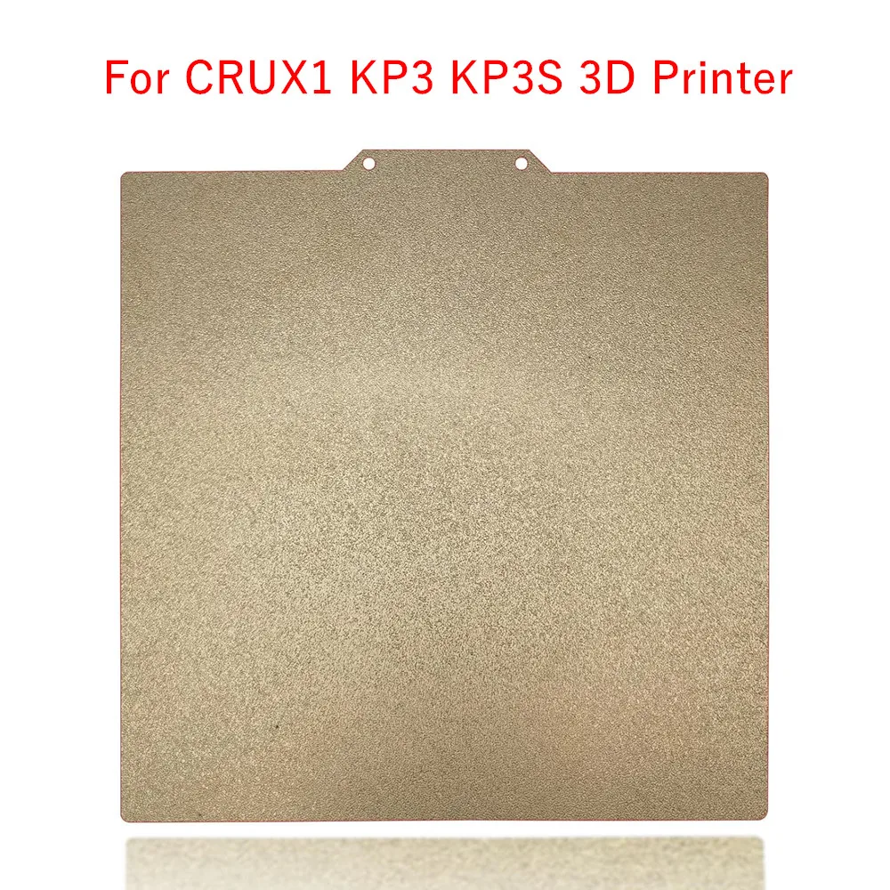 

Textured PEI Build Plate 180x180mm Flexible Magnetic PEI Spring Steel Sheet for CRUX1 KP3 KP3S 3D Printer Easy to Remove Model