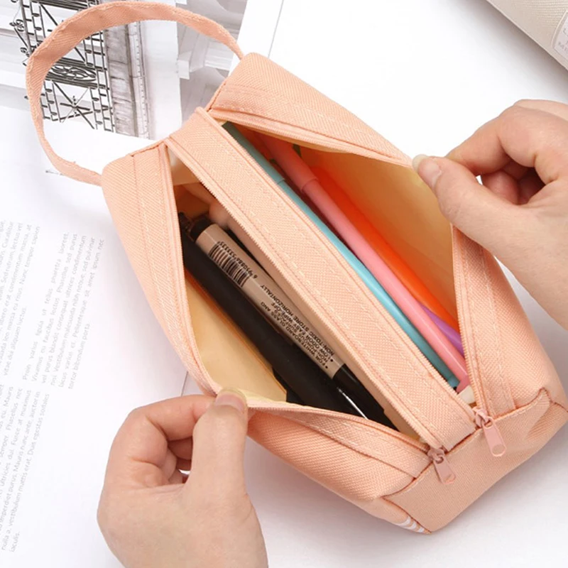 Fashion Travel Storage Cosmetic Bag Waterproof Toiletry Wash Kit Storage Hand Bag Pouch For Women Men Male Kid Pencil Case Bag