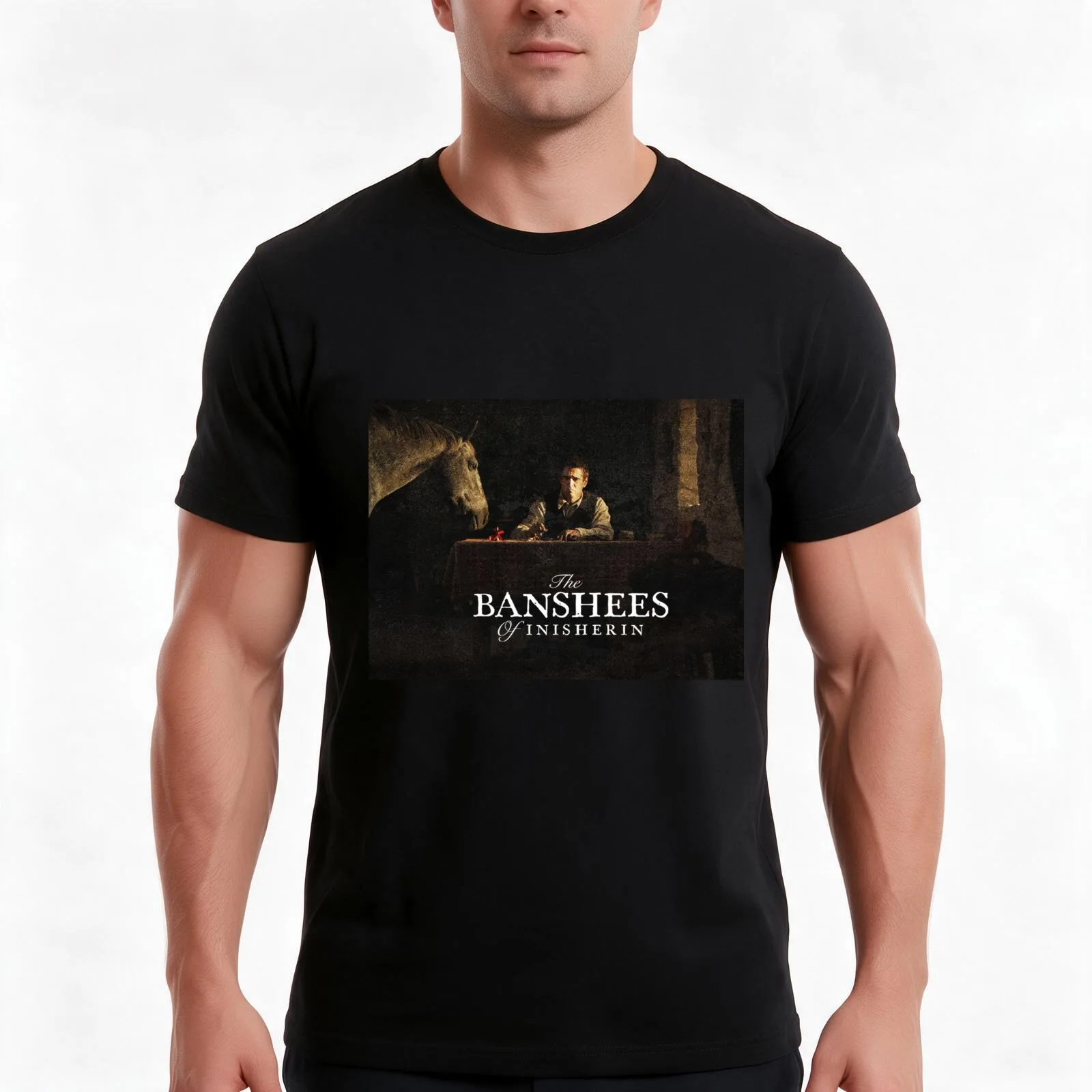 The banshees of inisherin movie poster Men T Shirt printed t shirts for man