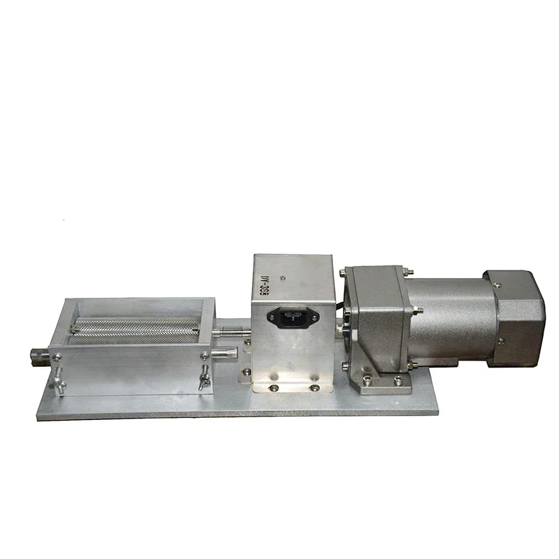 Electric Malt Grinder 60W Flour Mill 220V Small Carbon Steel Stainless Steel Roller Grinder Household Wheat Processing