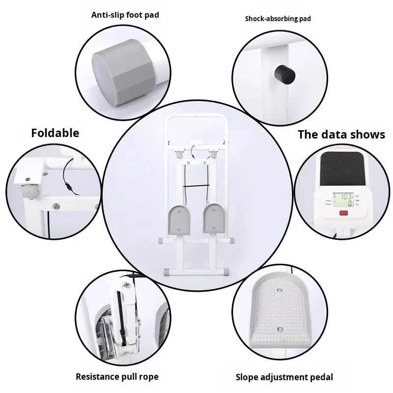 أداة ستيبر صغيرة صديقة للأطفال مع ميزات أمان - معدات اللياقة البدنية المنزلية للتدريبات العائلية، مدرب متين وسهل الاستخدام