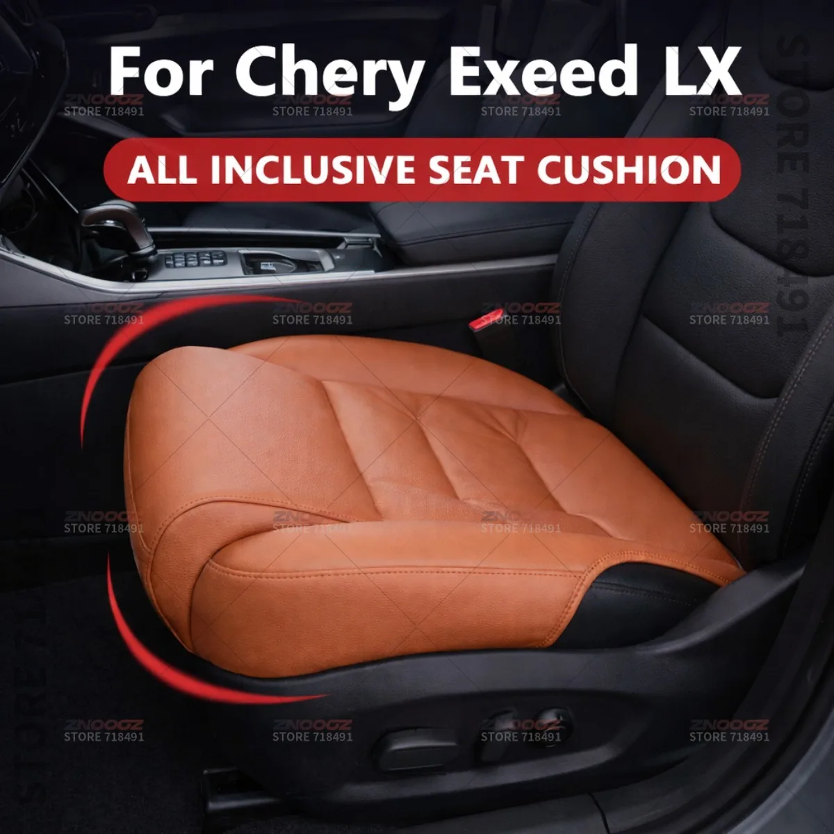 

Подушка-удлинитель для поддержки ног в сиденье автомобиля Chery Exeed LX, чехол на сиденье из пены с эффектом памяти, аксессуары для интерьера