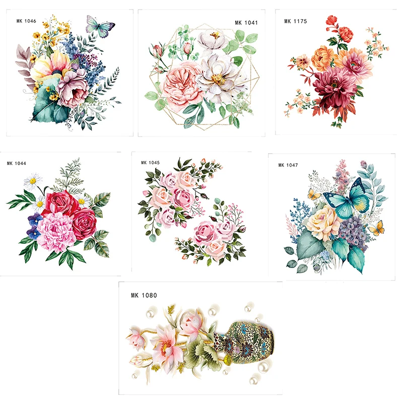 Home Decor Ornaments Butterfly Flower Toilet Seat Stickers Self-Adhesive Toilet Lid Decals Diy Removable Stickers For Bathroom