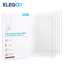 ELEGOO-Conjunto de filmes para impressoras 3D, impressora de filamentos, resina, SATURN 2, FPA, FEP V2.0, 273mm * 176mm