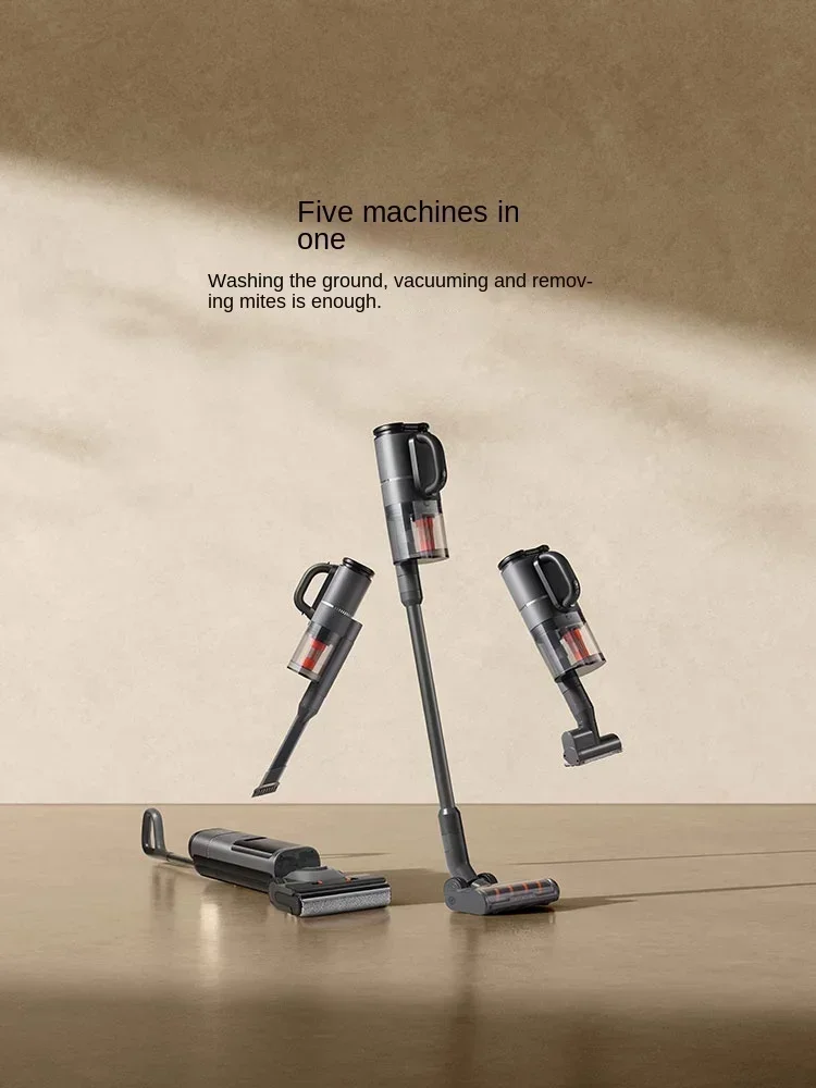 

Xiaomi Mijia Wireless Ground Machine 3Max Sweeping and Dragging Integrated Lying Flat, Drying, Vacuuming and Removing Mites Orig