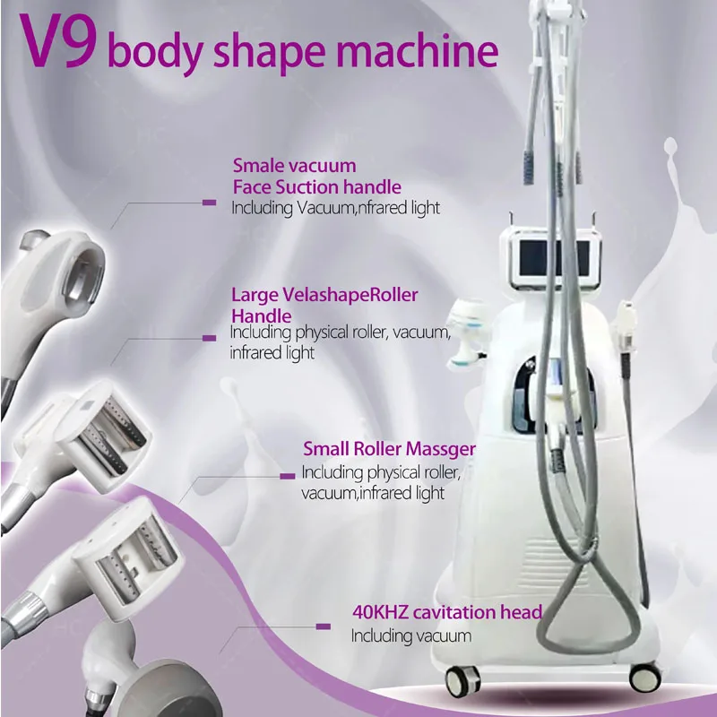 

2023 самый популярный V10 Vela для похудения + v9 Vela для похудения 3 + Вакуумный ролик для похудения