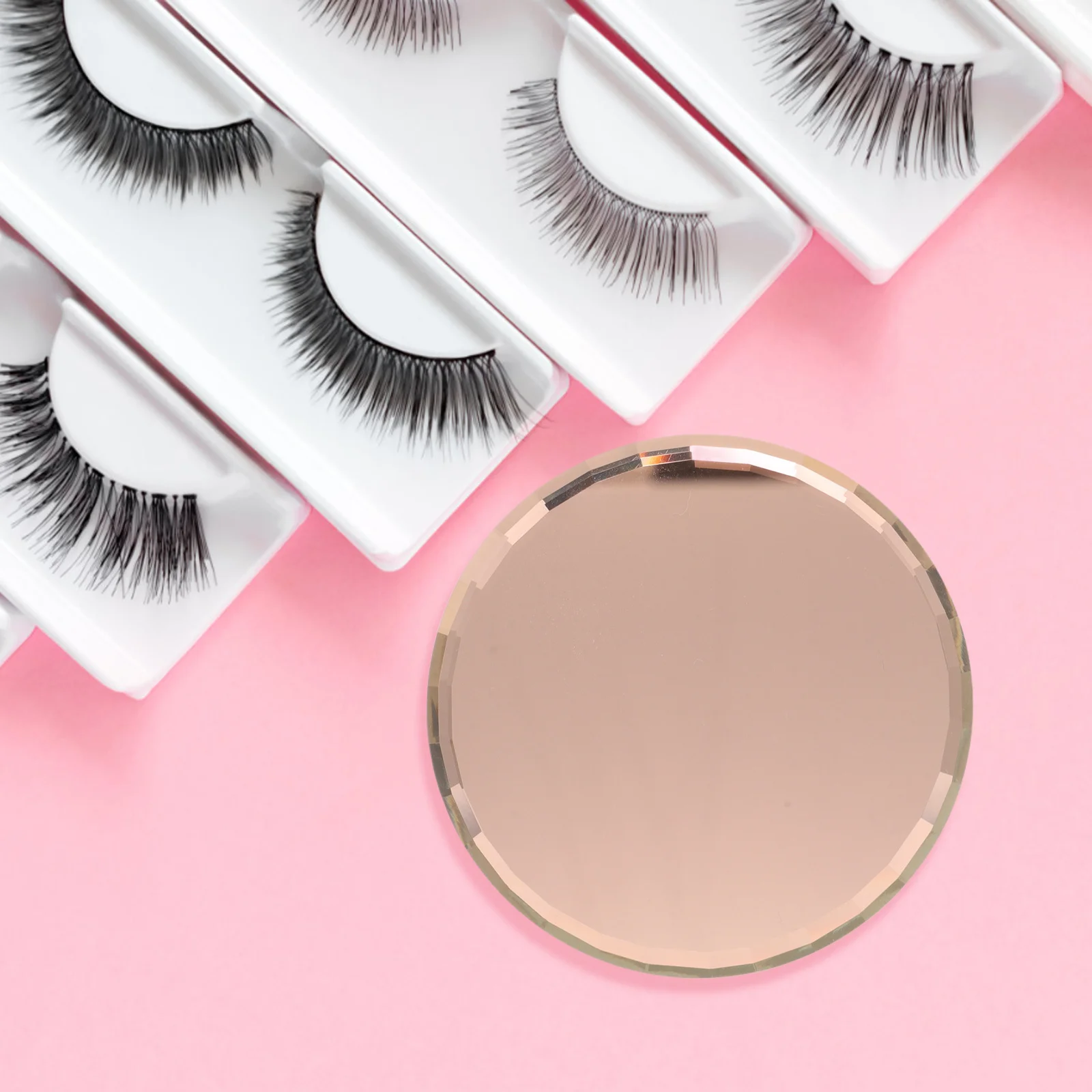 กล่องเก็บขนตาปลอม 5 ชิ้น แบบใส สำหรับจัดระเบียบและตกแต่ง