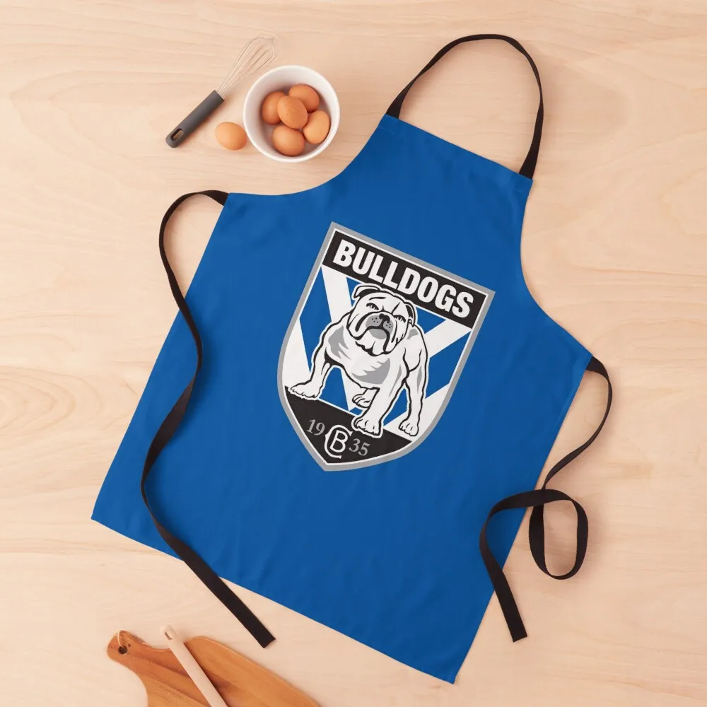 

Canterbury-Bankstown Bulldogs Apron Nursing Waterproof Kitchen For Women Chef Uniform Kitchen Apron