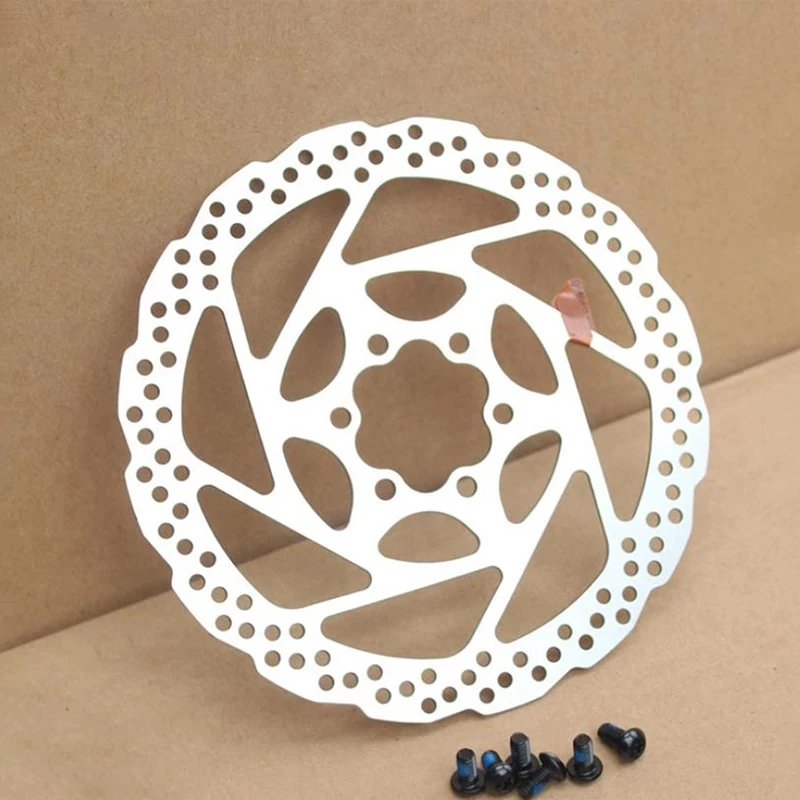 For Shimano RT56 Mountain Bike Disc Brake Rotor 160MM 180MM Deore RT26 6 Bolt Efficient Cooling Brake Disc MTB Bike Accessories