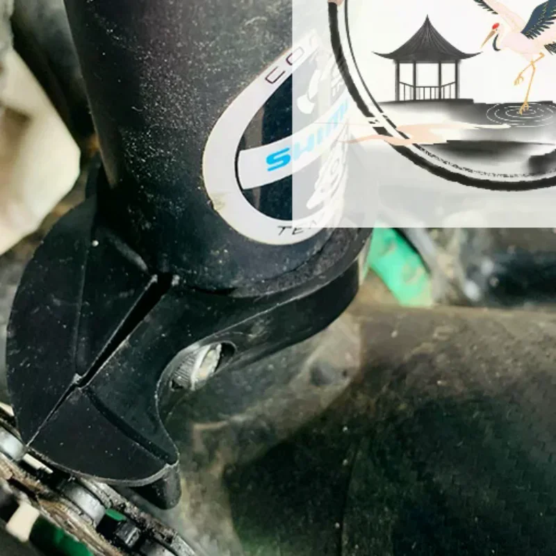 

Single Speed Chain Guard Adjustable Chain Guide Anti-Drop Gear Guide Deflector