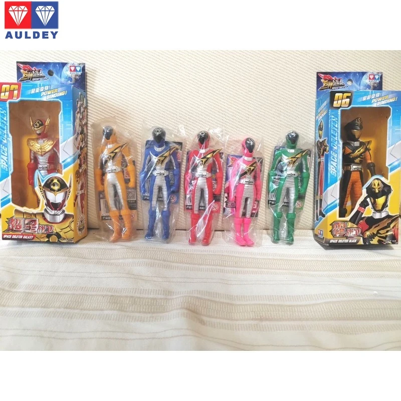 

In stock AULDEY‌ Original Giant Gods Battle Team 2 Fire War Guard Series Soft Glue Can Do Figure Model Collection Holiday Gifts
