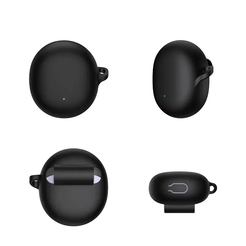 Capa macia de silicone líquido para fone de ouvido bluetooth, capa protetora anti-queda para oppo enco air 3, novo