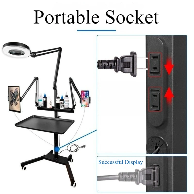 Electric Tattoo Workstation Aesthetic Tattoos Work Table Professional Tattoos Accessories Studio Permanent Makeup Supplies