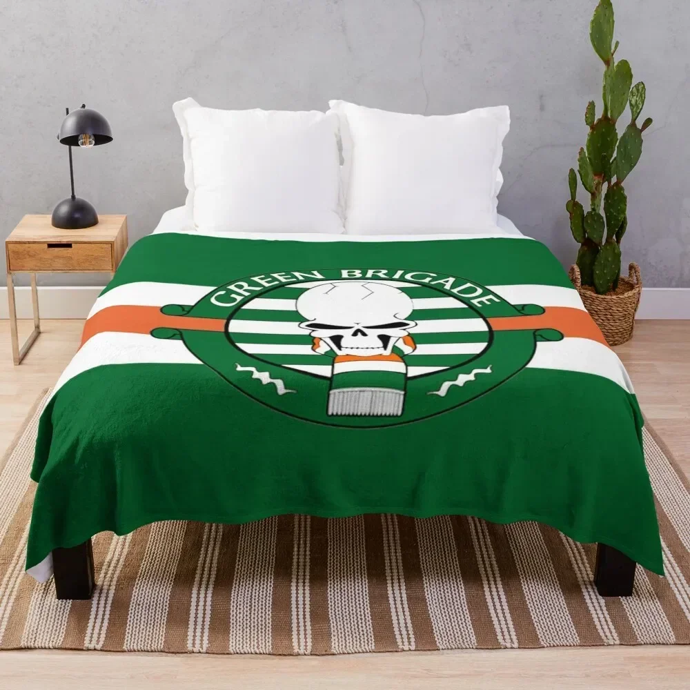 Green Brigade Throw Blanket Thin funny gift Luxury Brand Blankets