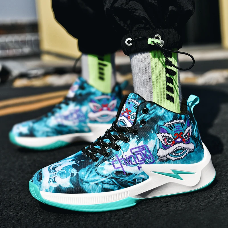 Men Basketball Shoes Breathable Sports Shoes Training Athletic Women Basketball Sneakers Men Zapatos De Mujer Tendencia 2024
