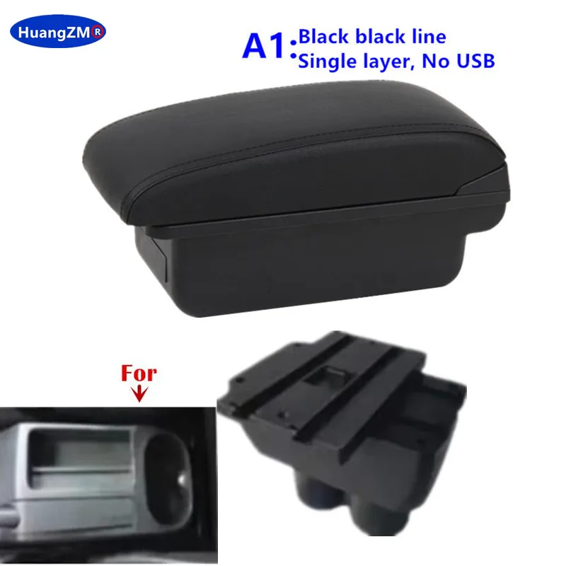 Voor VW Touran Caddy Armsteun Doos Voor Volkswagen VW Touran Caddy Centrale opbergdoos Interieur Gewijd Retrofit Auto Accessoires