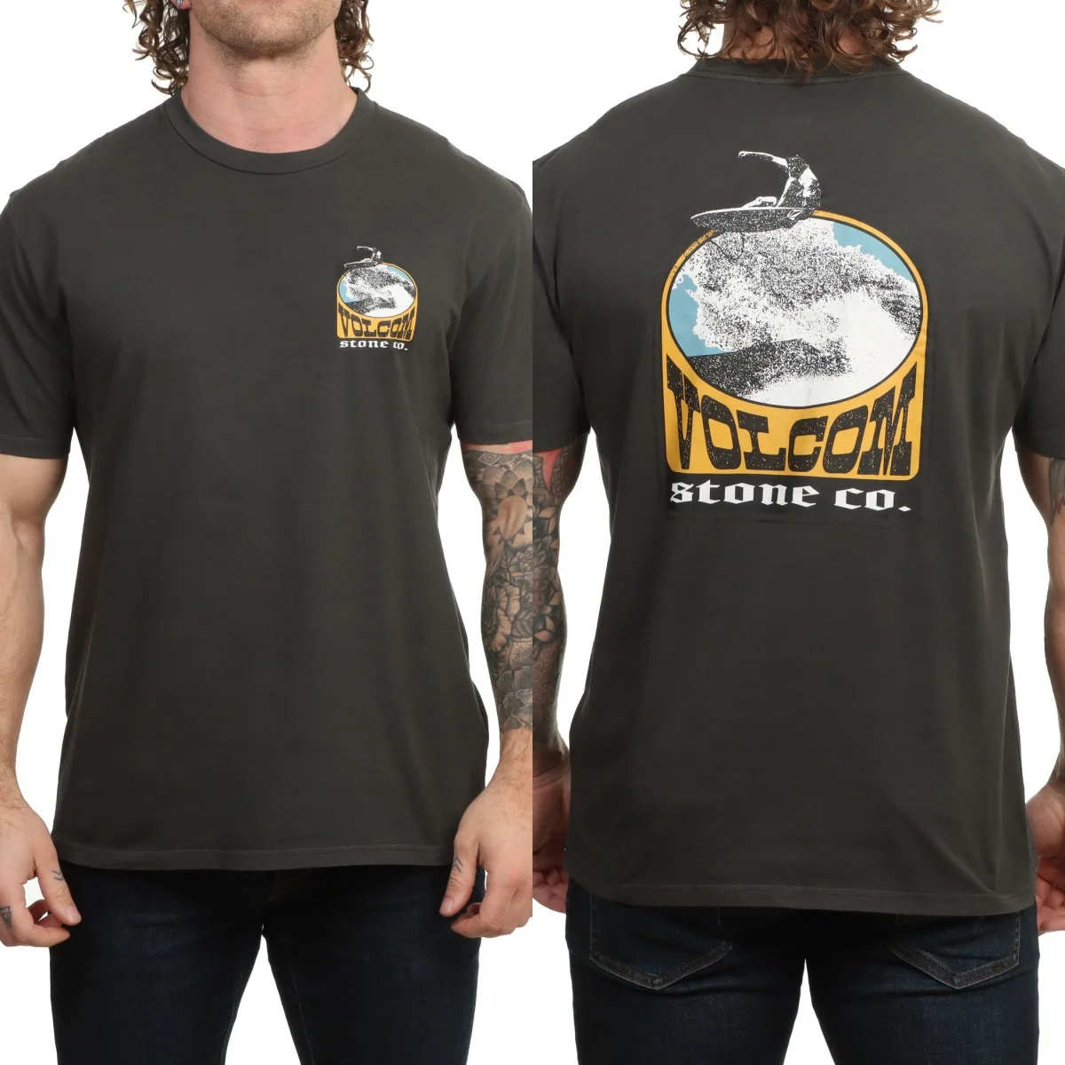 2026 New Volcom Outdoor Sports Brand T-shirt Suitable for Daily Outings High-end Luxury Unisex Style Both of Men and Women