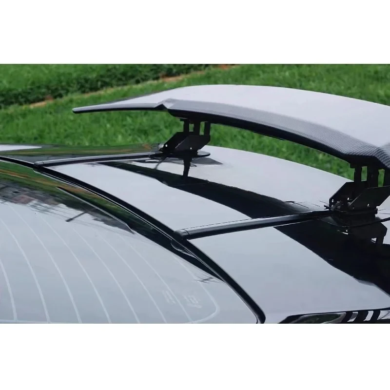 

Car Rear spoiler Universal sedan modified lift Tail wing with lamp