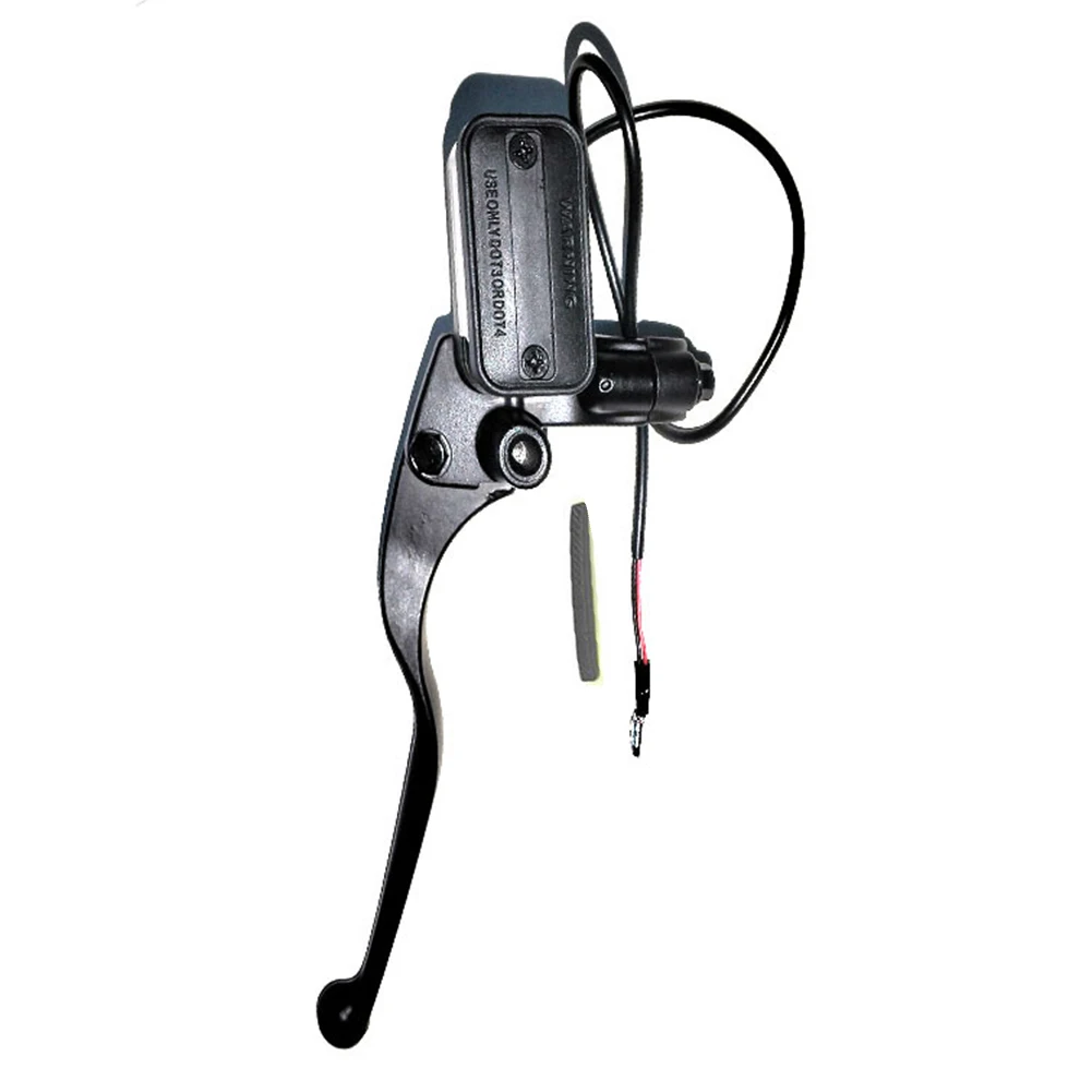 

Motorcycle Brake Lever Electric Vehicle Brake Electric Vehicle Riding Power Off Cable 22mm Diameter DOT3 4 Brake Oil