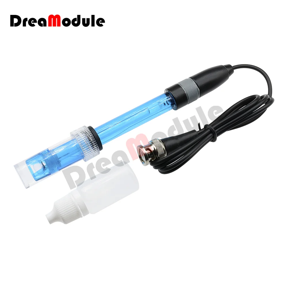 Rechargeable PH Probe BNC Connector PH Controller Sensor Digital PH Sensor Electrode Rechargeable Water Quality Meter probe ph