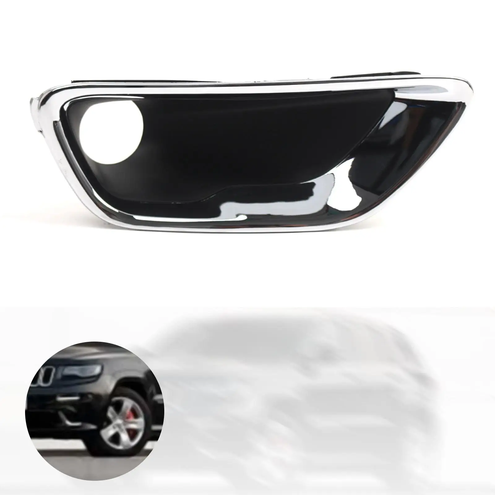 

Right Side Fog Light Lamp Bezel Cover Replacing for Jeep Grand Cherokee