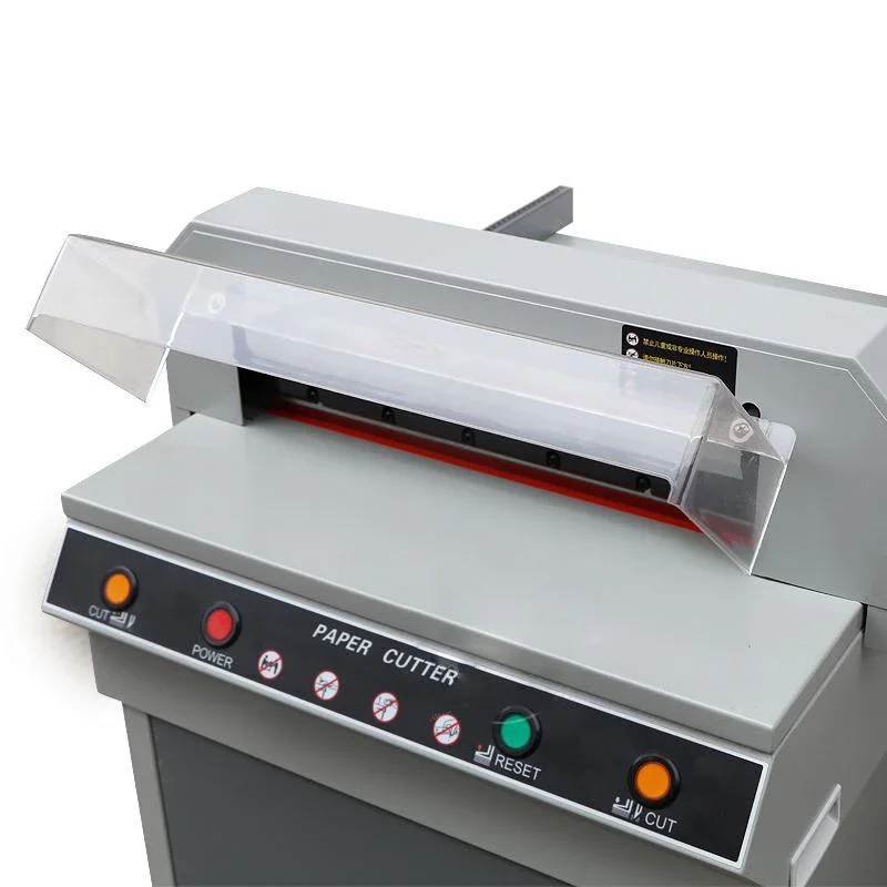 for 450V+ Electric Paper Cutter Digital Semi-Auto Previous Stack Thick Paper Cutter Cutting Machine Ream Guillotine