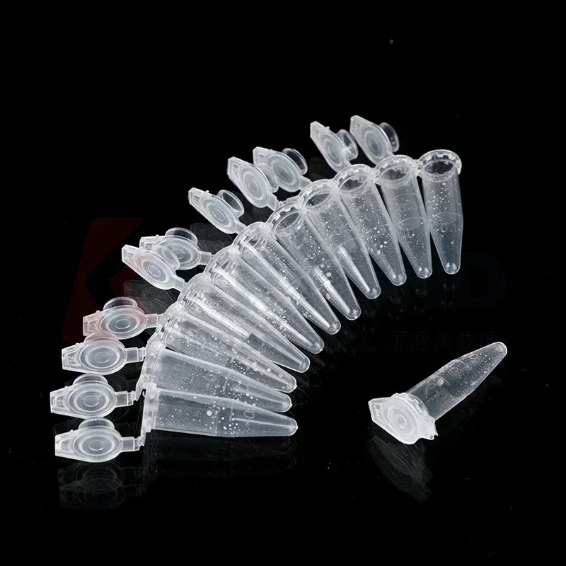 Anticoagulation EP Tube 0.5ml Plastic Centrifuge Tube Containing EDTA-K2 For Blood Analysis Vacuum Package 1000/PK